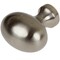 Gliderite Hardware 1-1/8 in. Satin Nickel Oval Cabinet Knob, 10PK 5417-SN-10 - alternate 3